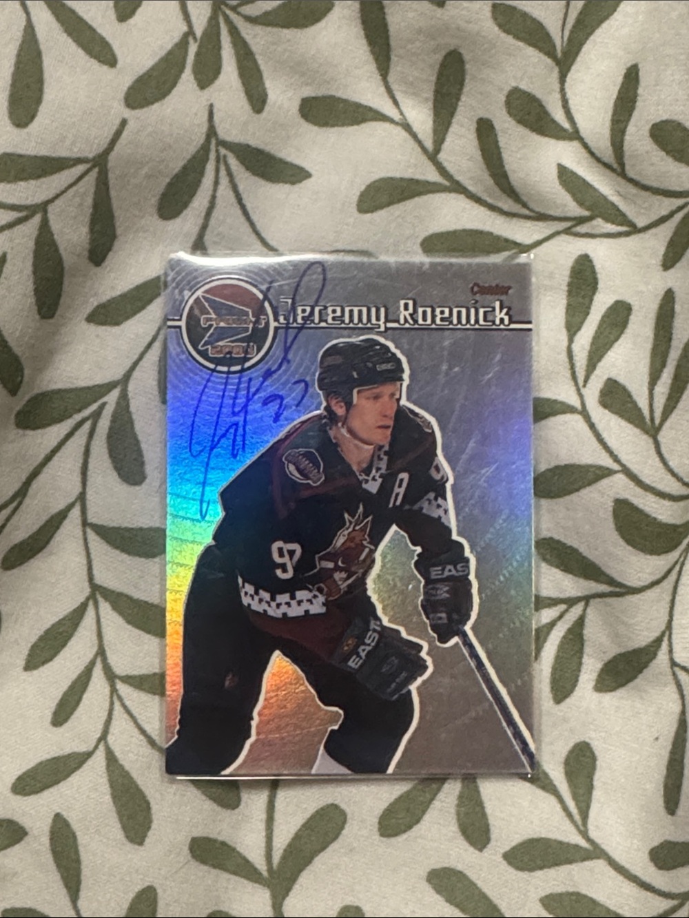 Signed Hockey Trading Card - Jeremy roenick